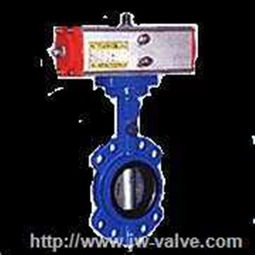 對夾式氣動軟密封蝶閥 上海佳衛閥門廠