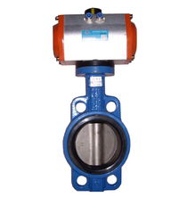 氣動蝶閥D671X 無錫明盛閥門五金綜合經營部專業產品解析