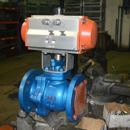 廠家供應Q641F46-16 AT氣動襯氟法蘭球閥 優質氣動閥門的選擇