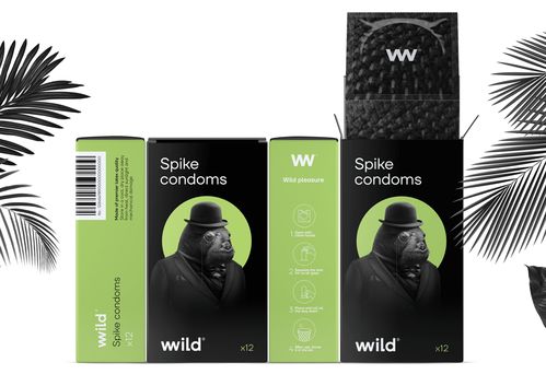 狂野釋放 Wild避孕產品品牌形象與平面設計解析